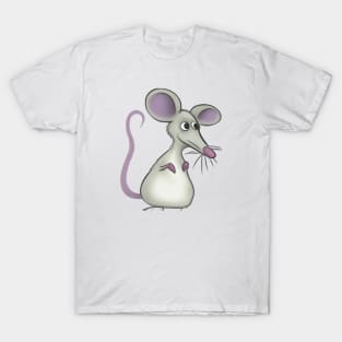 Cute Rat Drawing T-Shirt